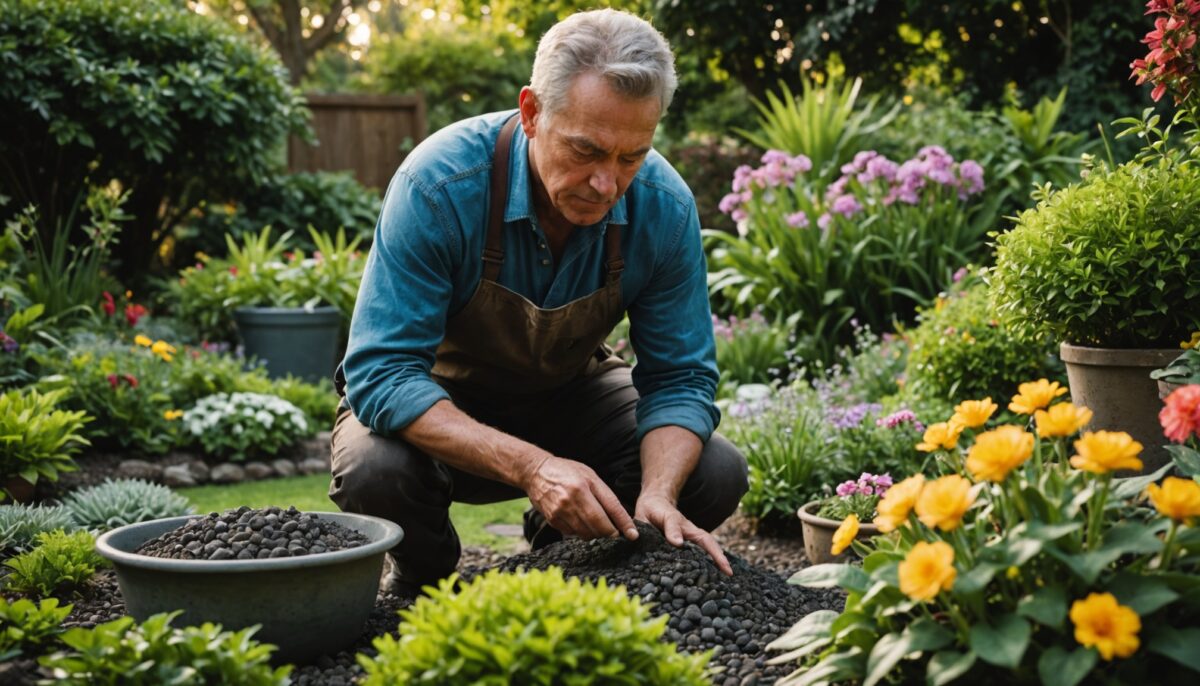 Comment choisir la granulométrie idéale de la pouzzolane pour vos pots, massifs et allées